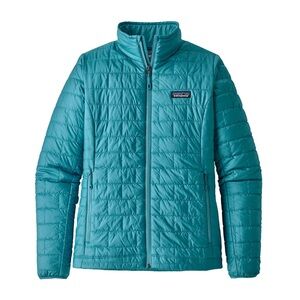 Patagonia Women's Nona Puff Teal Jacket